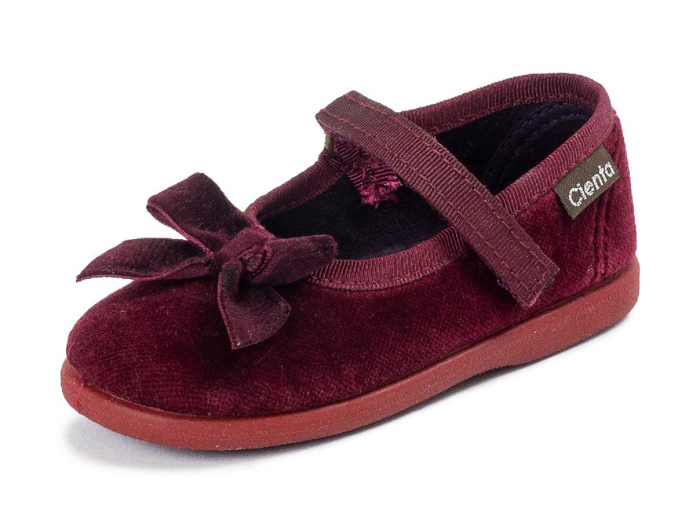 Cienta Merceditas Terciopelo Lazo