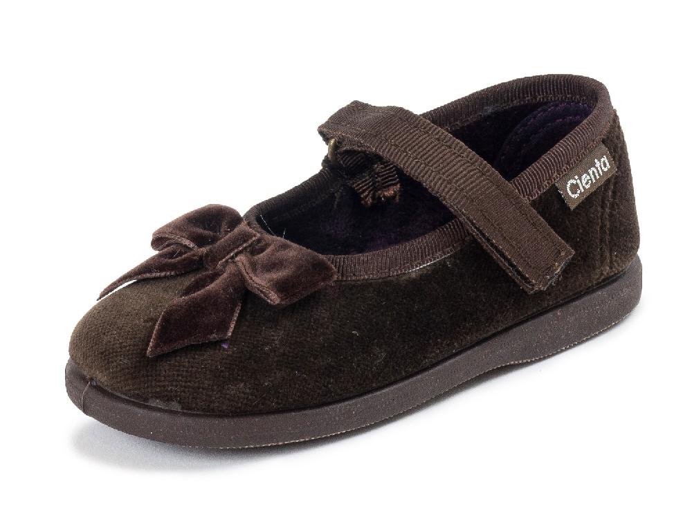 Cienta Merceditas Terciopelo Lazo