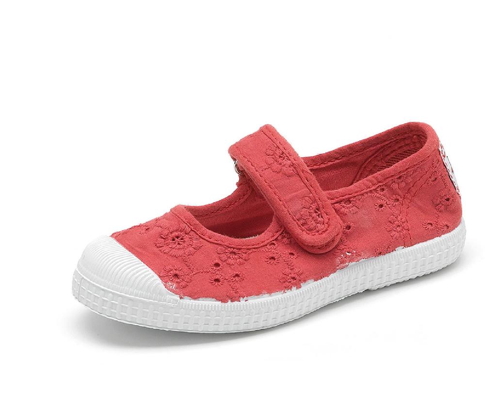 Cienta Merceditas Velcro Bordada