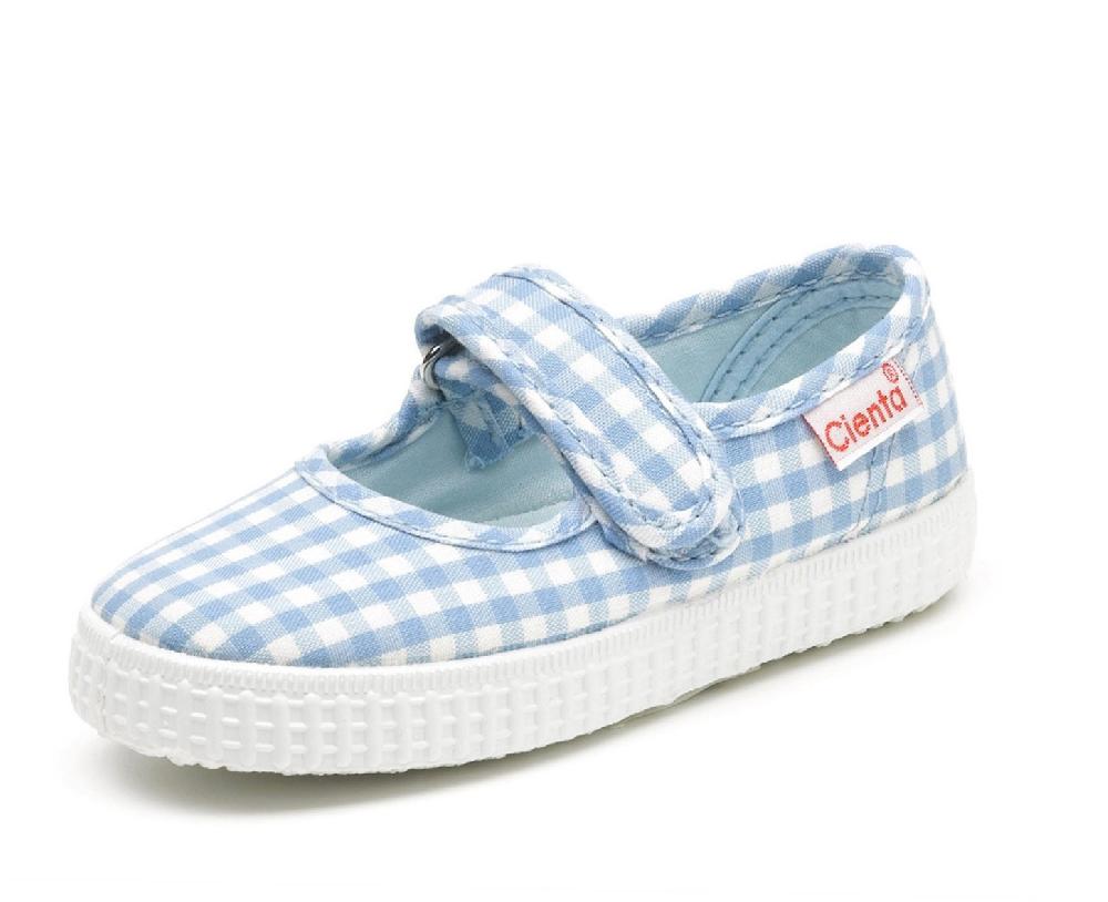 Cienta Merceditas Velcro Cuadros Vichy