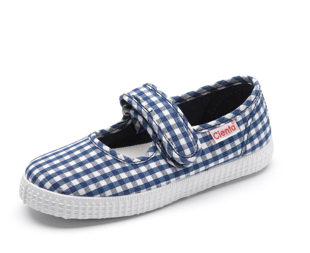 Cienta Merceditas Velcro Cuadros Vichy