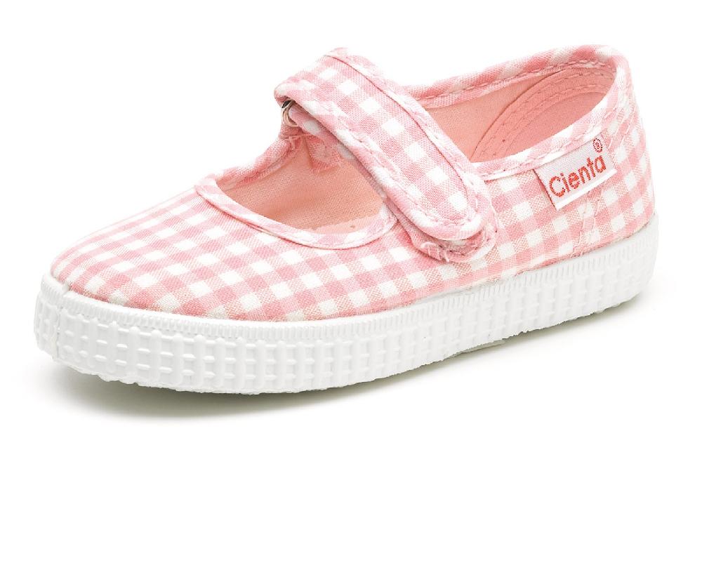 Cienta Merceditas Velcro Cuadros Vichy