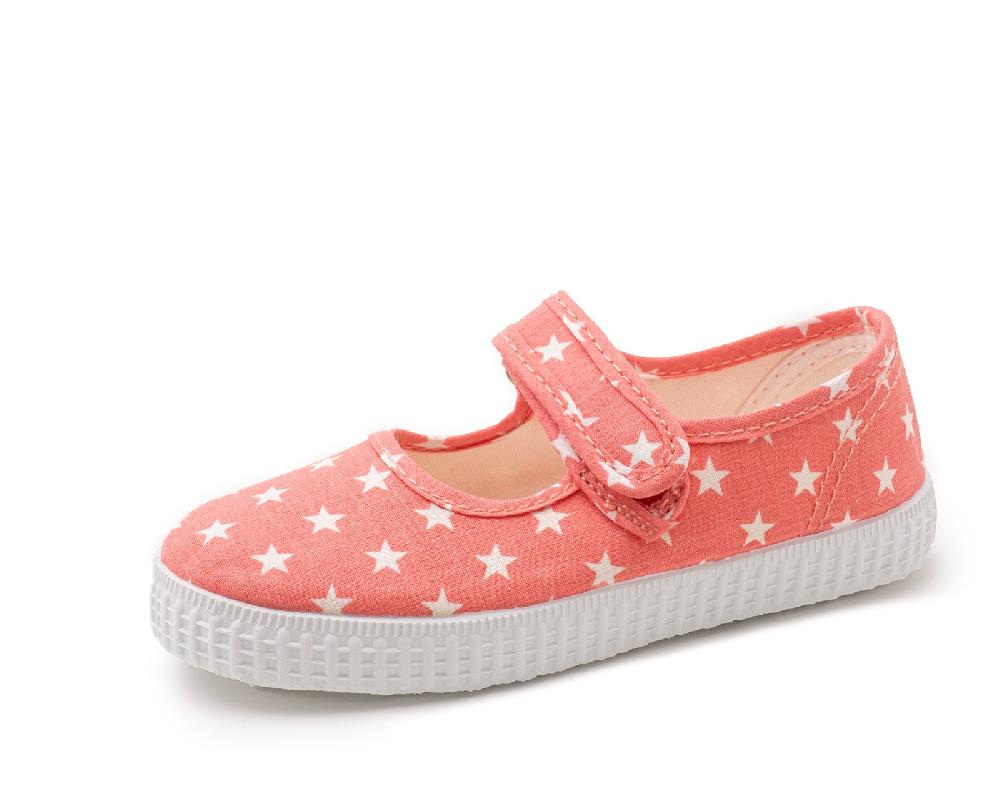 Cienta Merceditas Velcro Estrellas