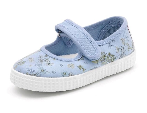 Cienta Merceditas Velcro Flores