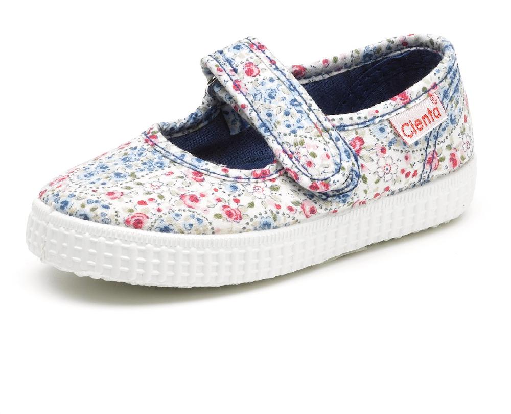 Cienta Merceditas Velcro Flores