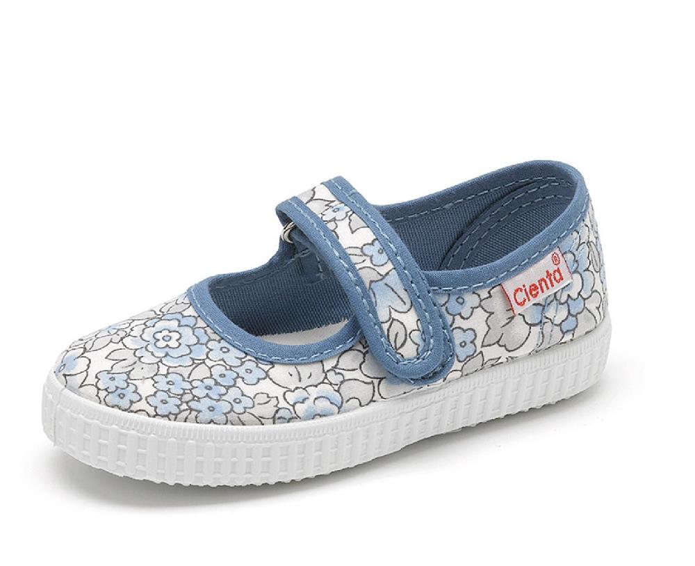 Cienta Merceditas Velcro Flores Rachel