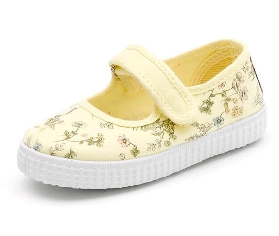 Cienta Merceditas Velcro Flores