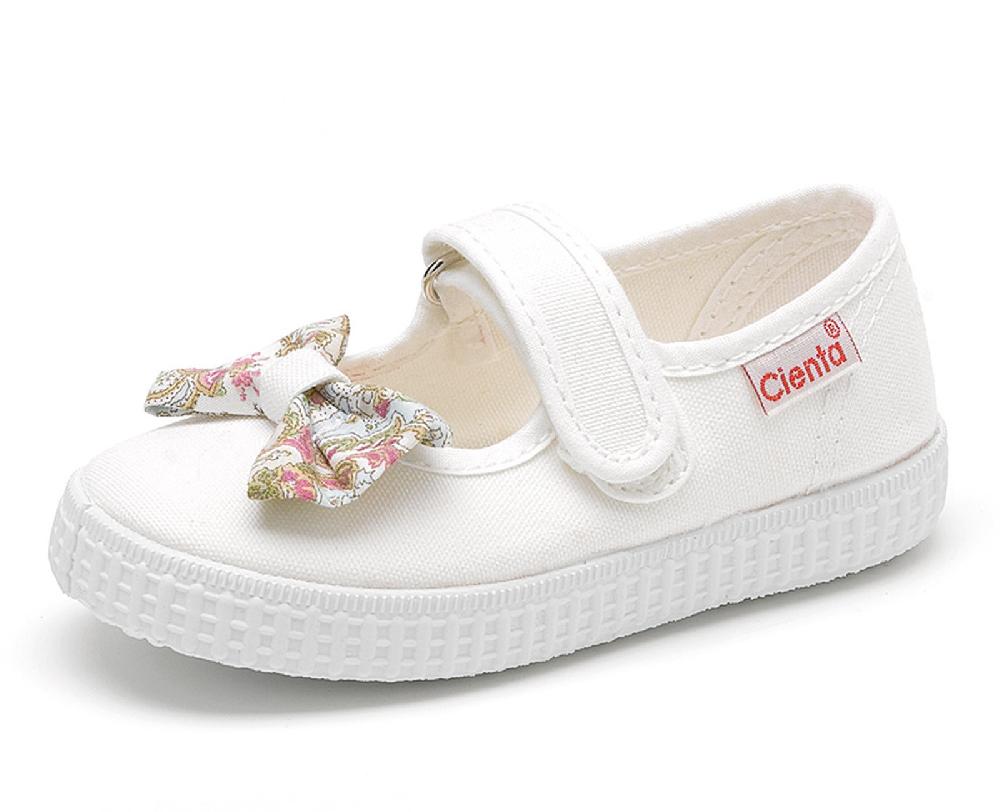 Cienta Merceditas Velcro Lazo Duquesa