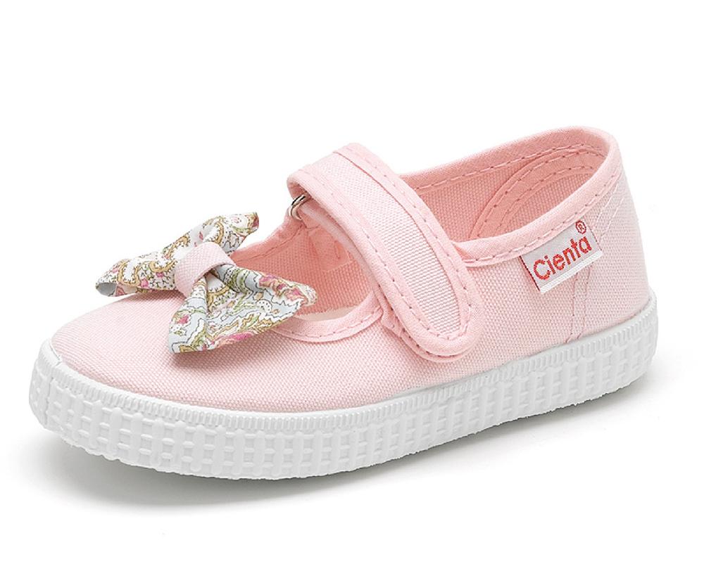 Cienta Merceditas Velcro Lazo Duquesa