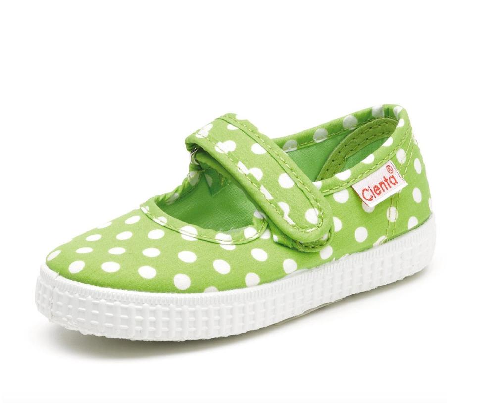 Cienta Merceditas Velcro Lunares