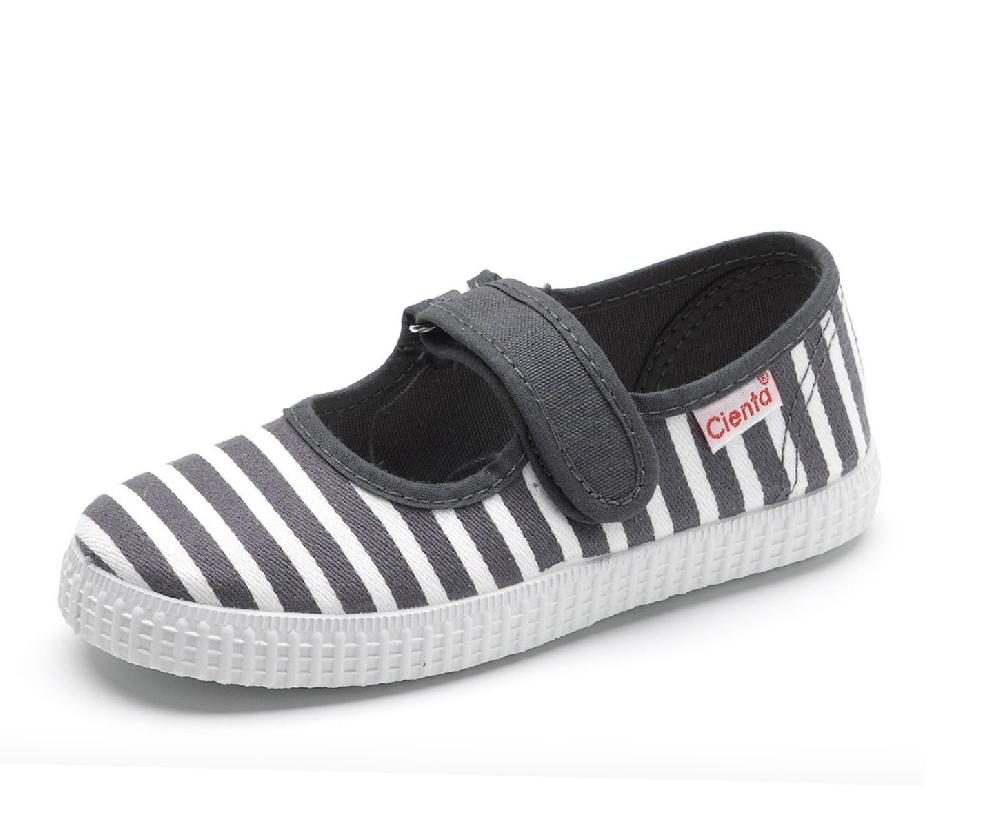 Cienta Merceditas Velcro Rayas