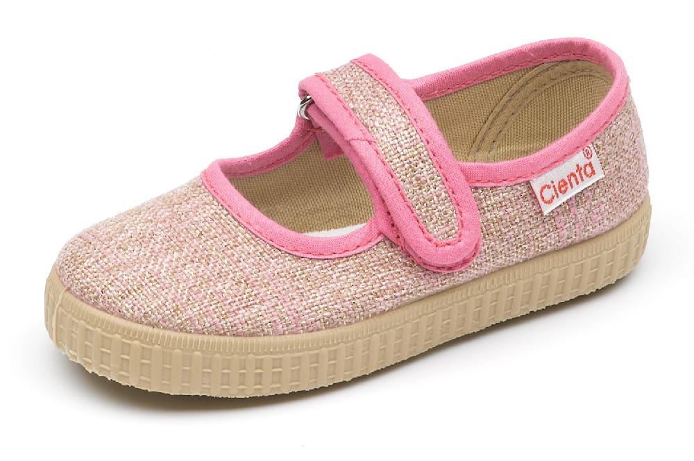 Cienta Merceditas Velcro Suela Caramelo