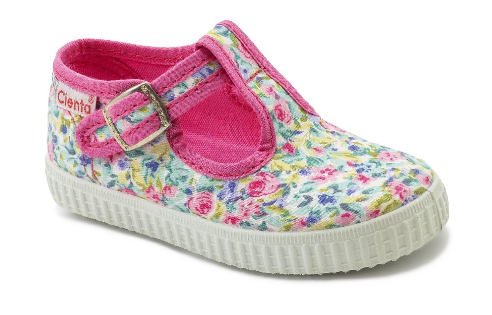 Cienta Sandalia Hebilla Margaritas