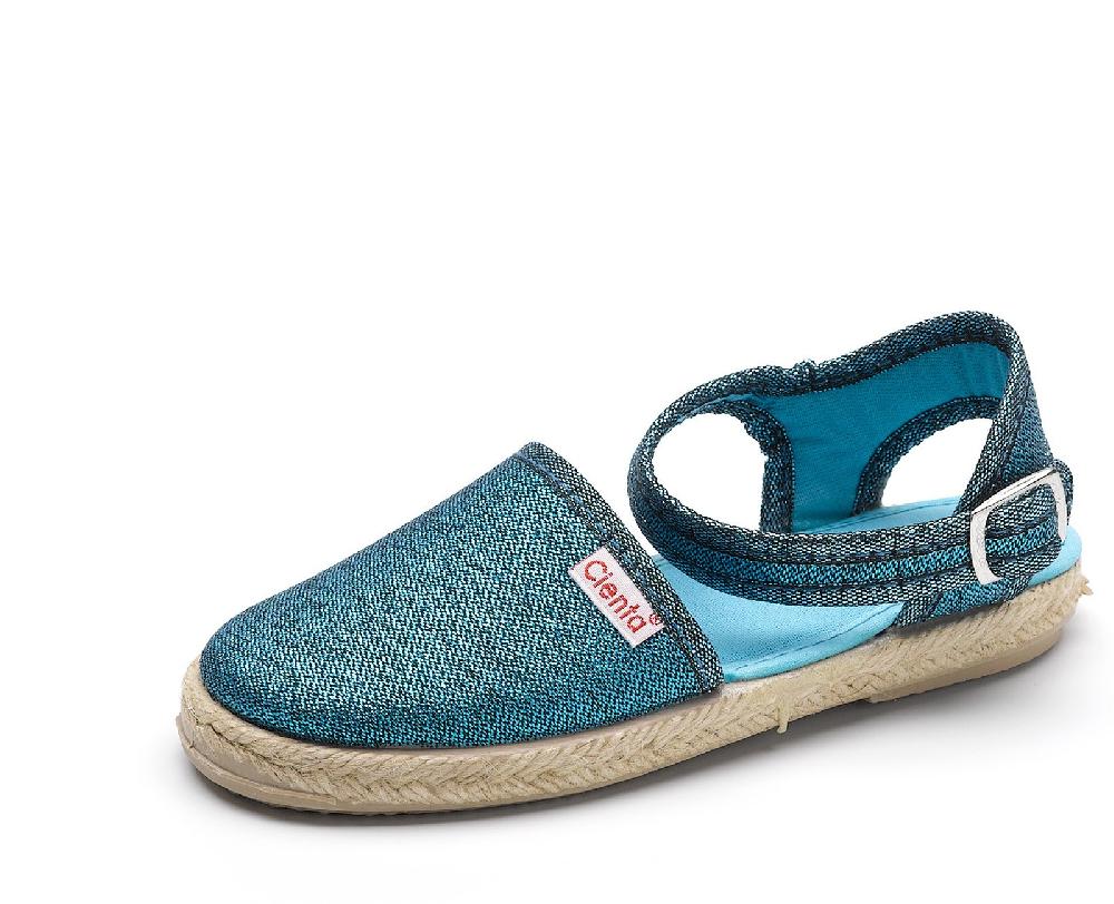 Cienta Valenciana Hebilla Metalizado