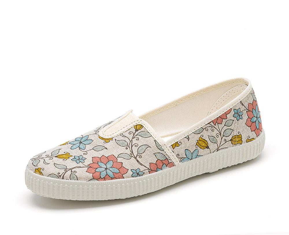 Cienta Zapatilla Camping Flores Animadas