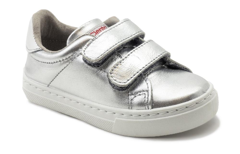Cienta Zapatilla Deportiva Metalizada