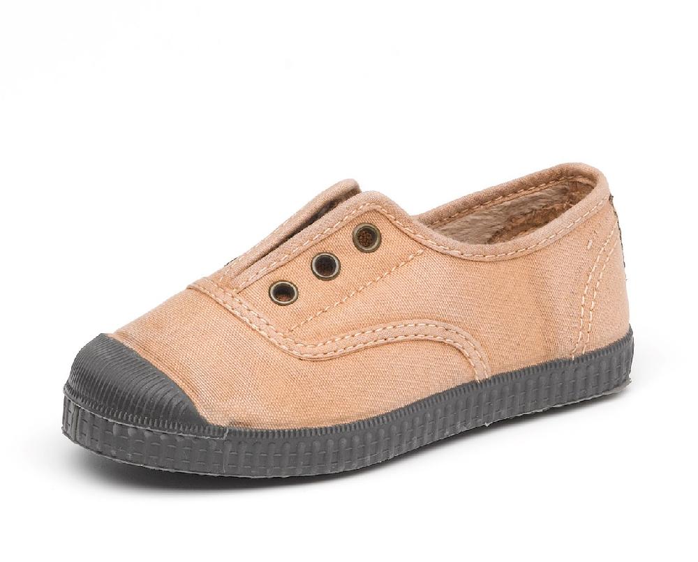 Cienta Zapatilla Ingles Efecto Desgastado Pelo