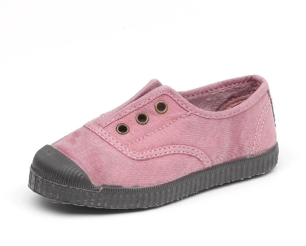 Cienta Zapatilla Ingles Efecto Desgastado Pelo