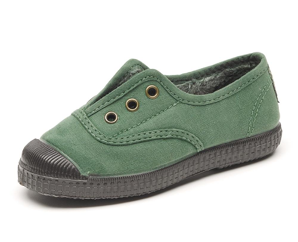 Cienta Zapatilla Ingles Efecto Desgastado Pelo