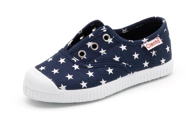 Cienta Zapatilla Ingles Sin Cordones Estrellas