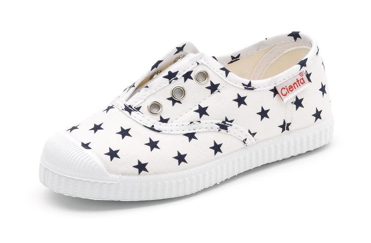 Cienta Zapatilla Ingles sin Cordones Estrellas