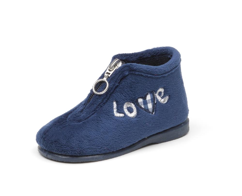 Cienta Zapatilla para Casa Cremallera Love
