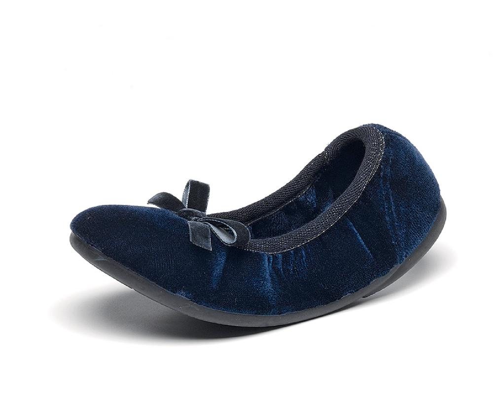 Cienta Zapatilla Para Casa Lazo Terciopelo