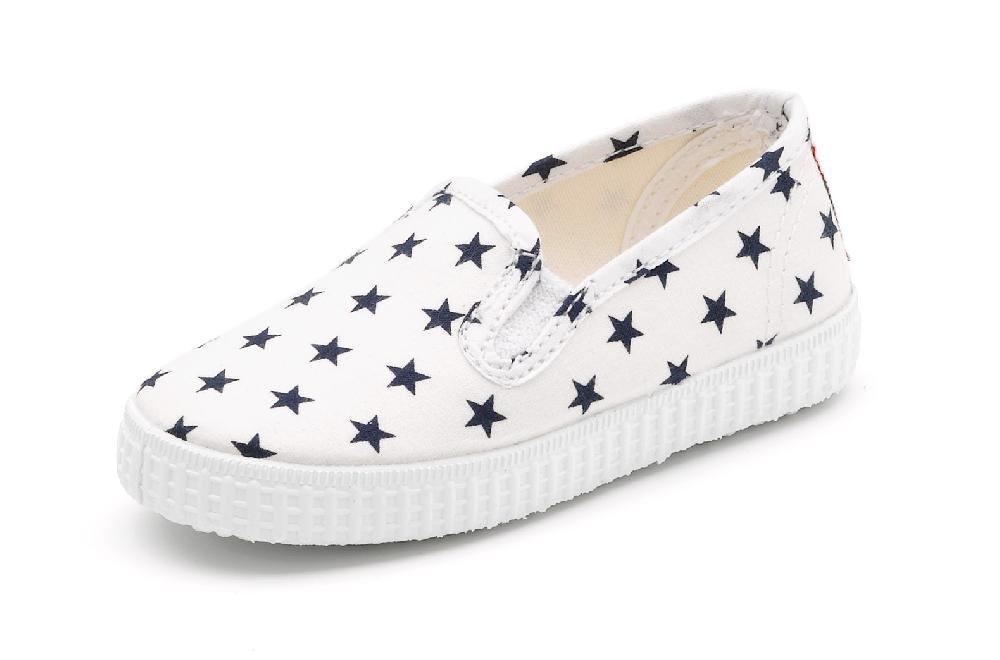 Cienta Zapatilla Slip-on Inglés Estrellas