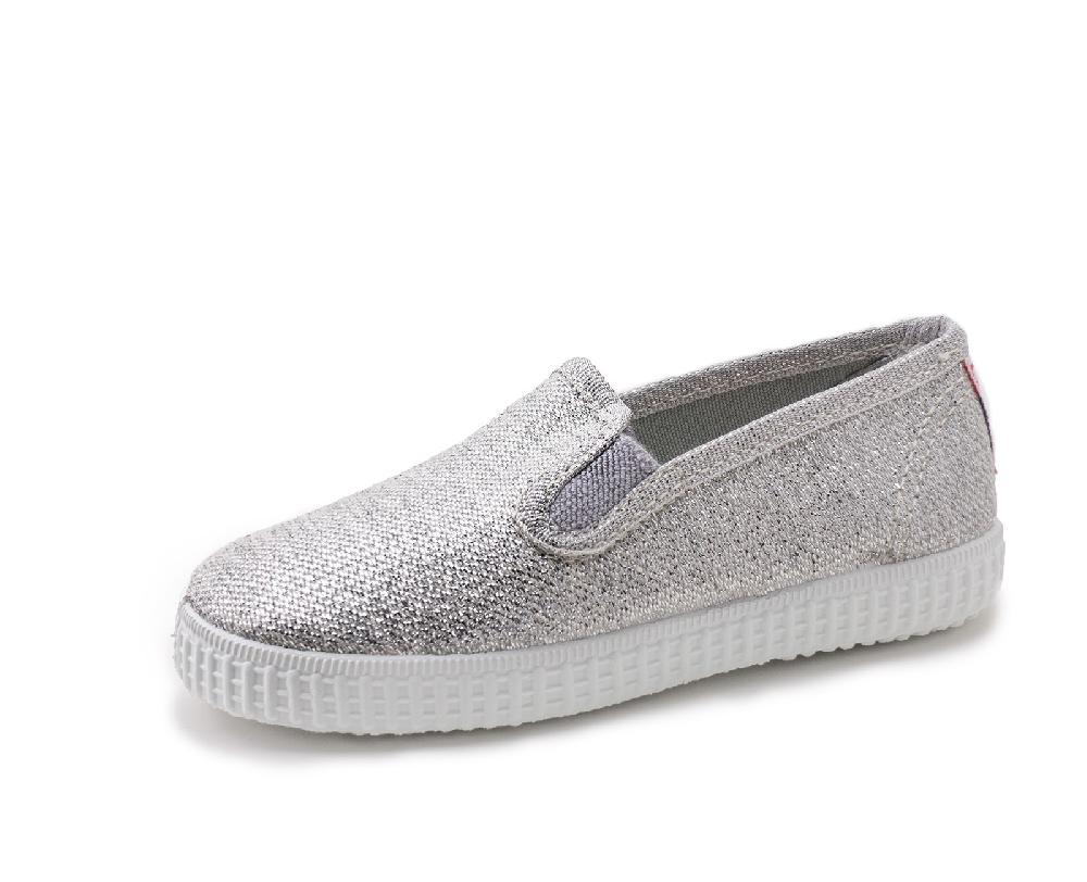 Cienta Zapatilla Slip-on Metalizado