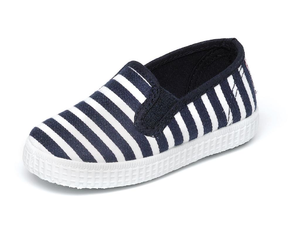 Cienta Zapatilla Slip-on Rayas