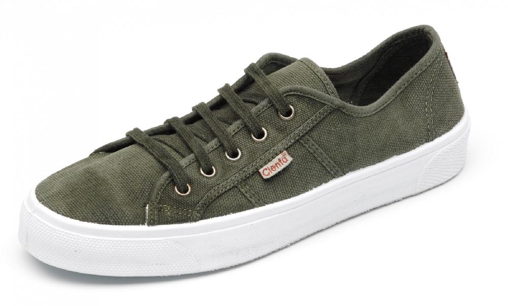 Cienta Zapatillas Cordones Efecto Desgastado