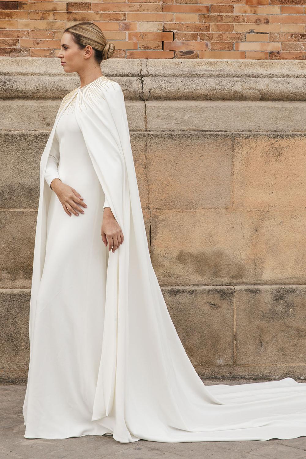 Colour Nude Capa Para Vestido De Novia | LYS