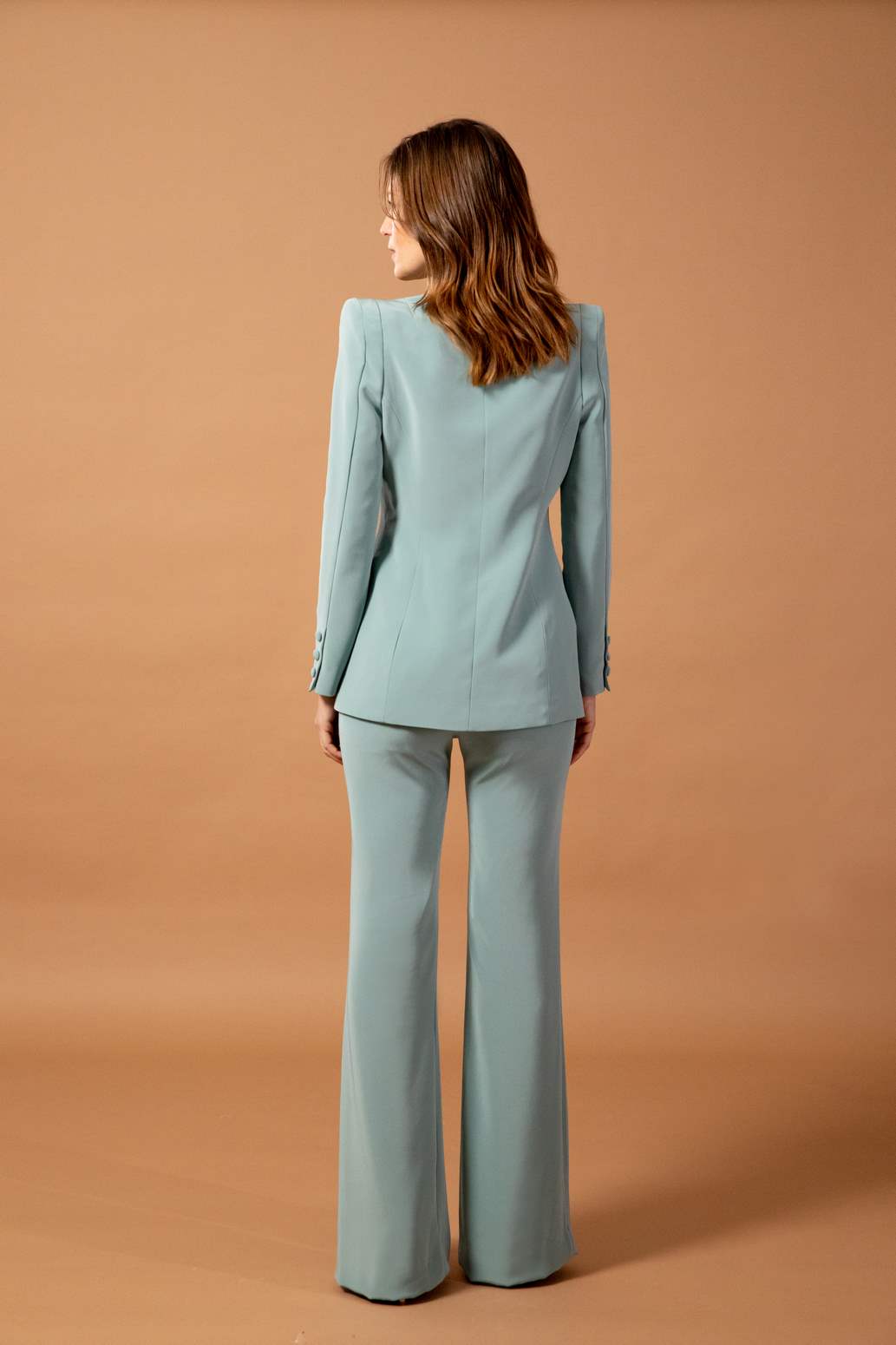 Colour Nude Pantalón De Madrina Matera 2023