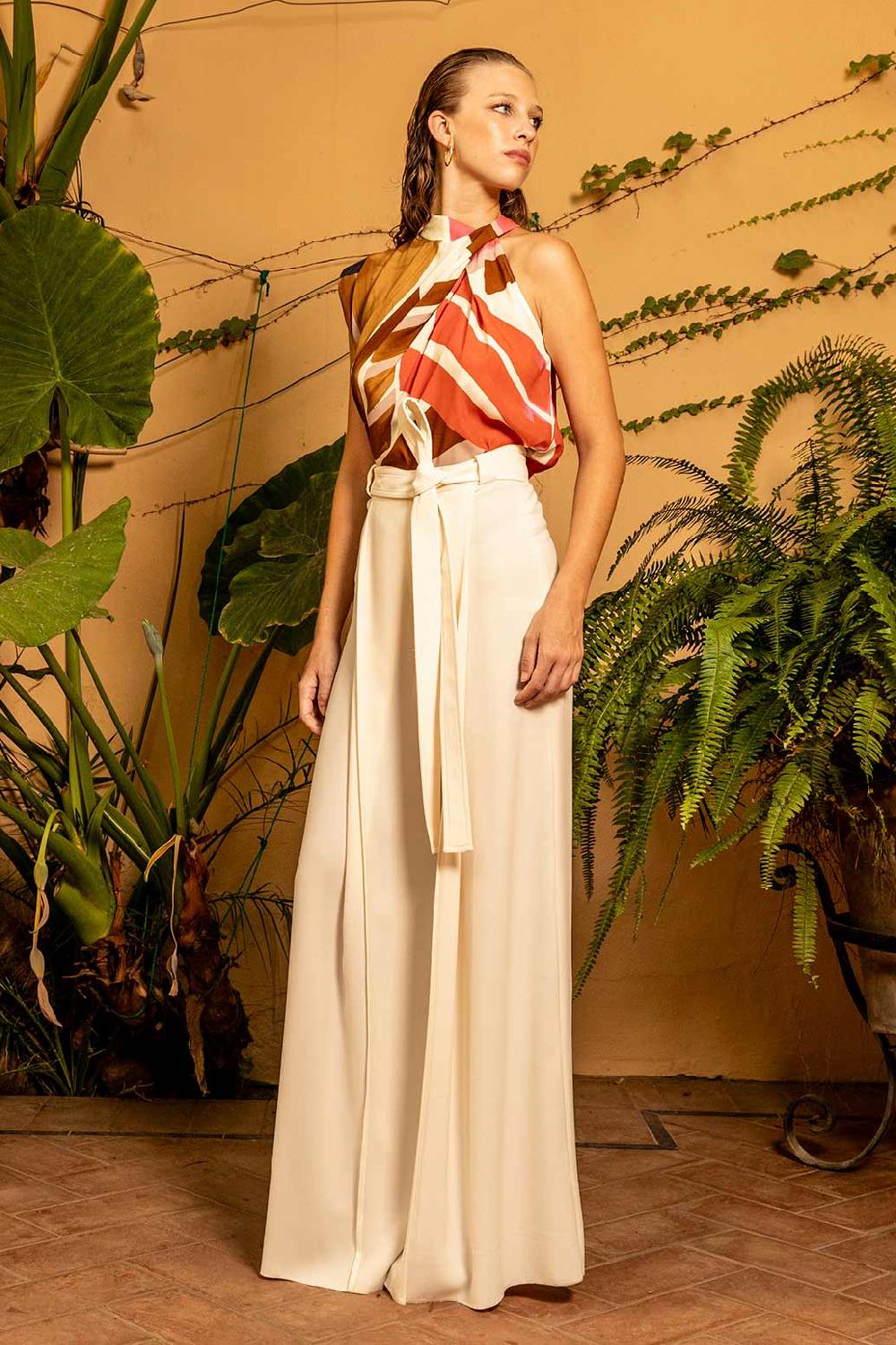 Colour nude Top Izila