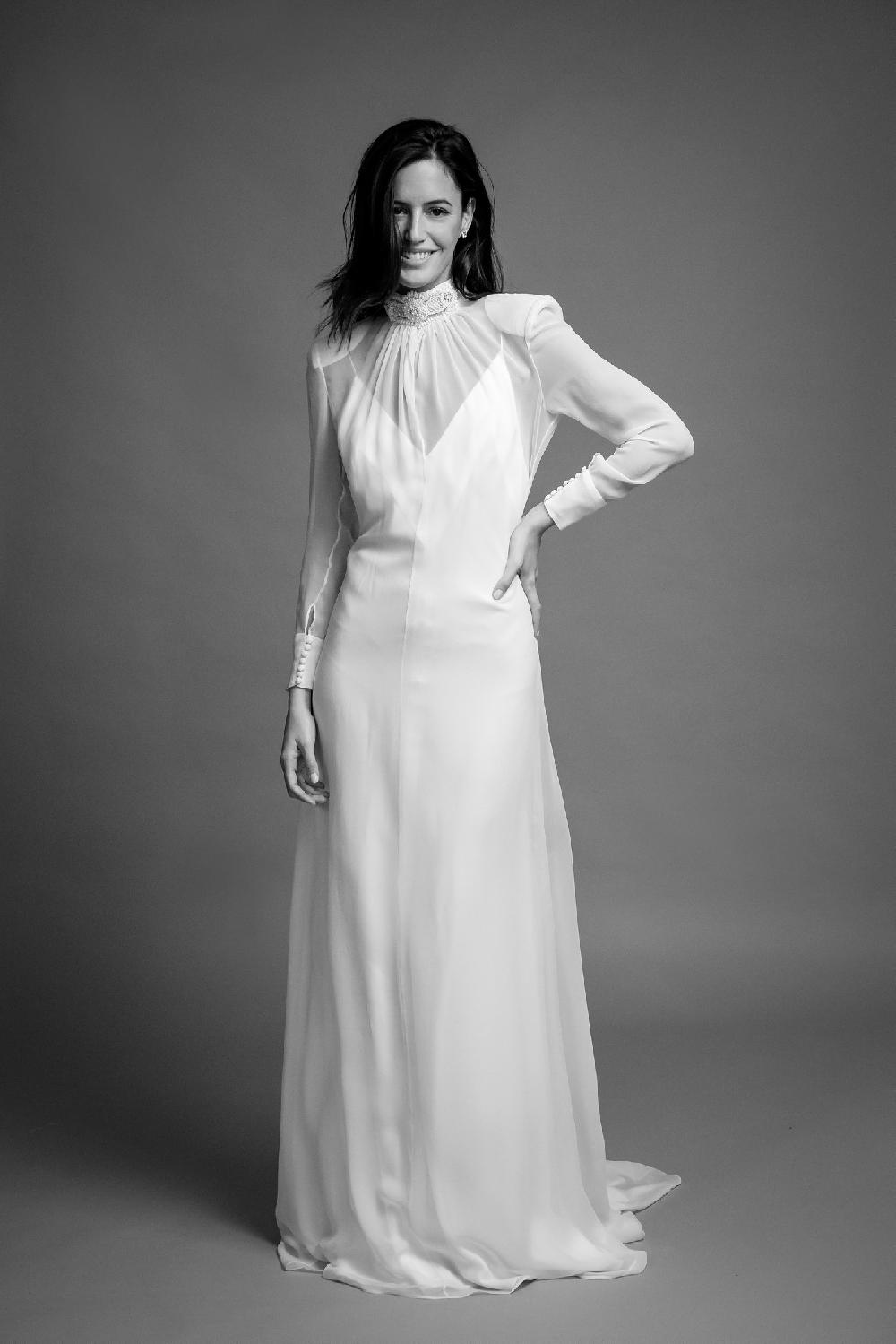 Colour Nude Túnica De Novia Livorno 2022