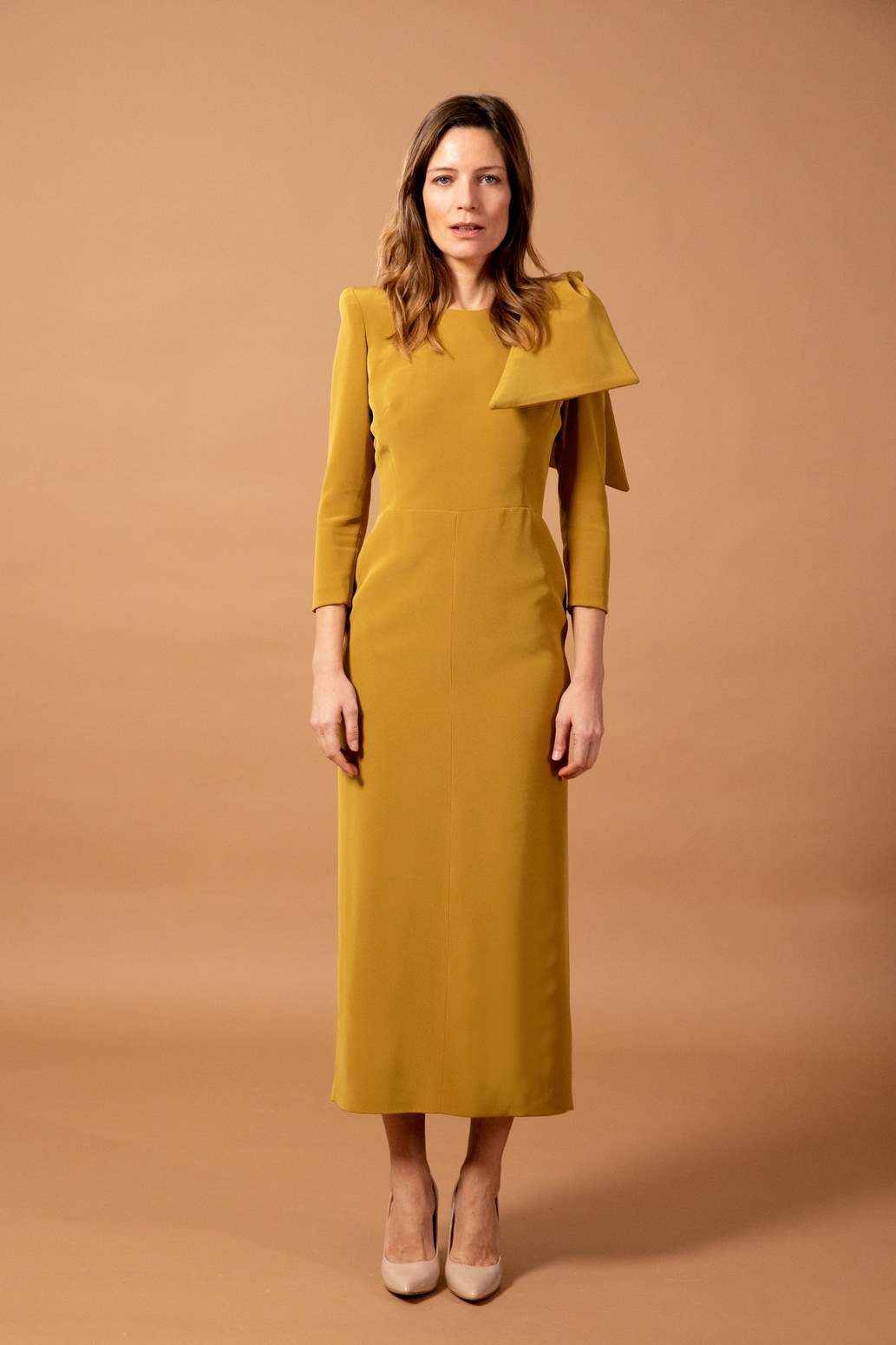 Colour nude Vestido De Madrina Arce 2023