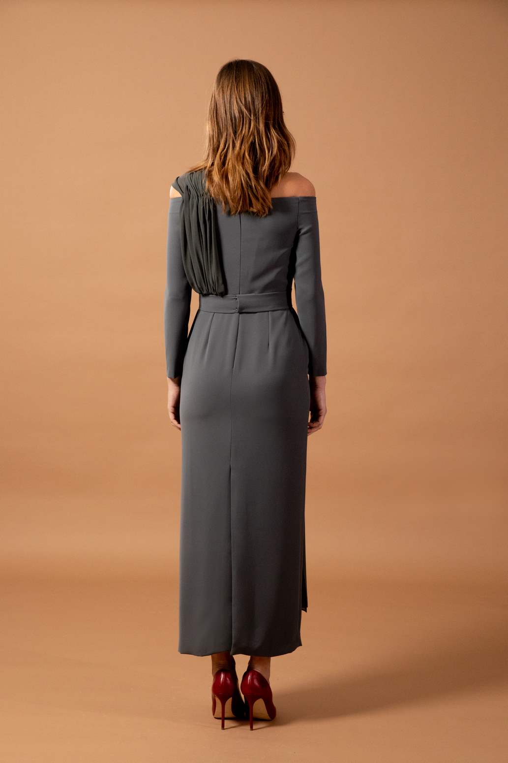 Colour Nude Vestido De Madrina Nogal 2023