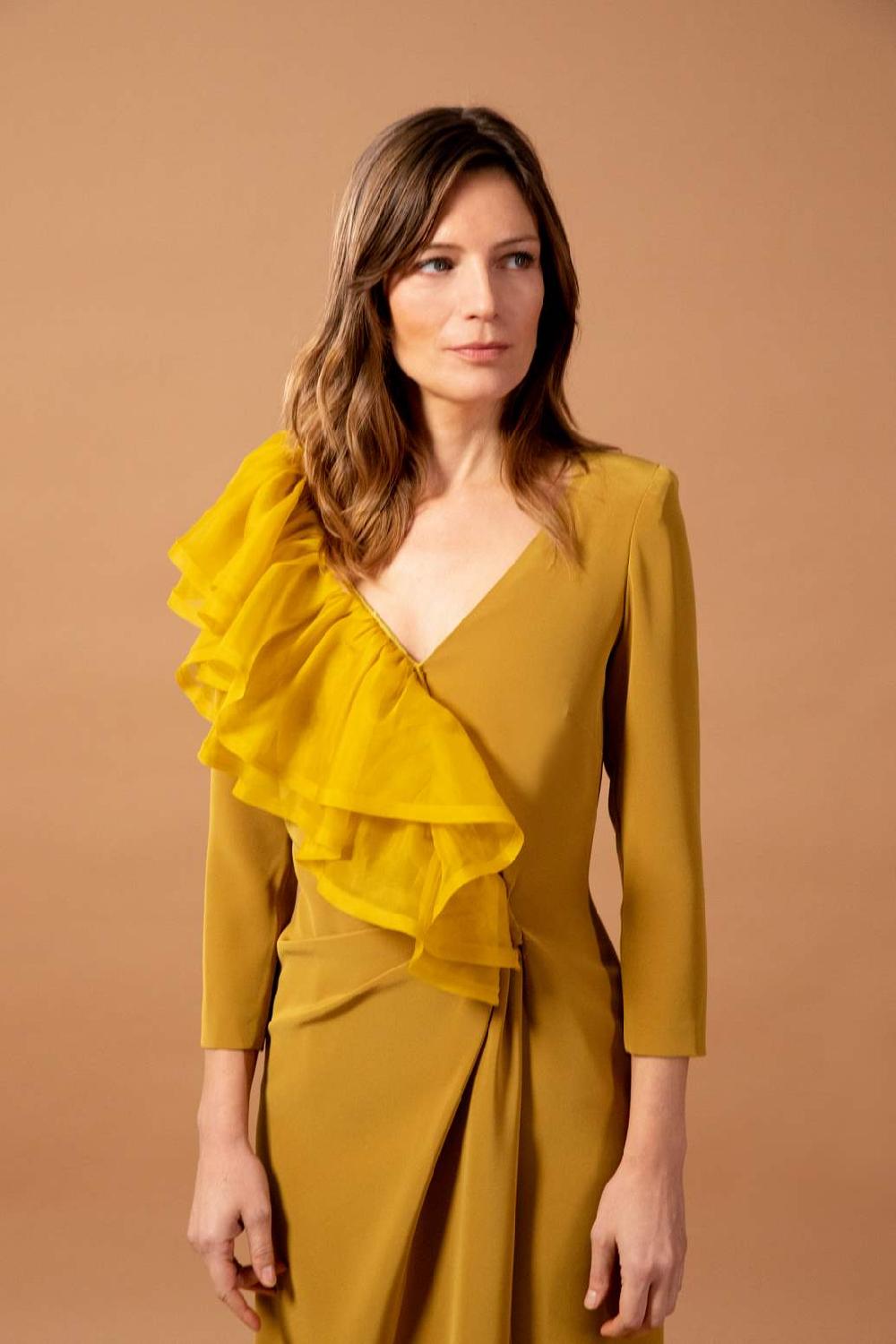 Colour Nude Vestido De Madrina Palo 2023