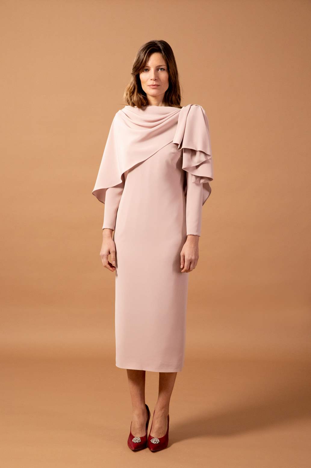 Colour nude Vestido De Madrina Pippa 2023