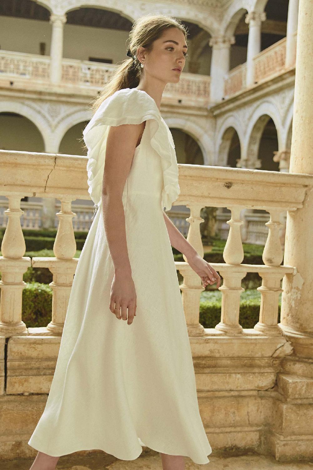 Colour Nude Vestido De Novia Jabalera 2021