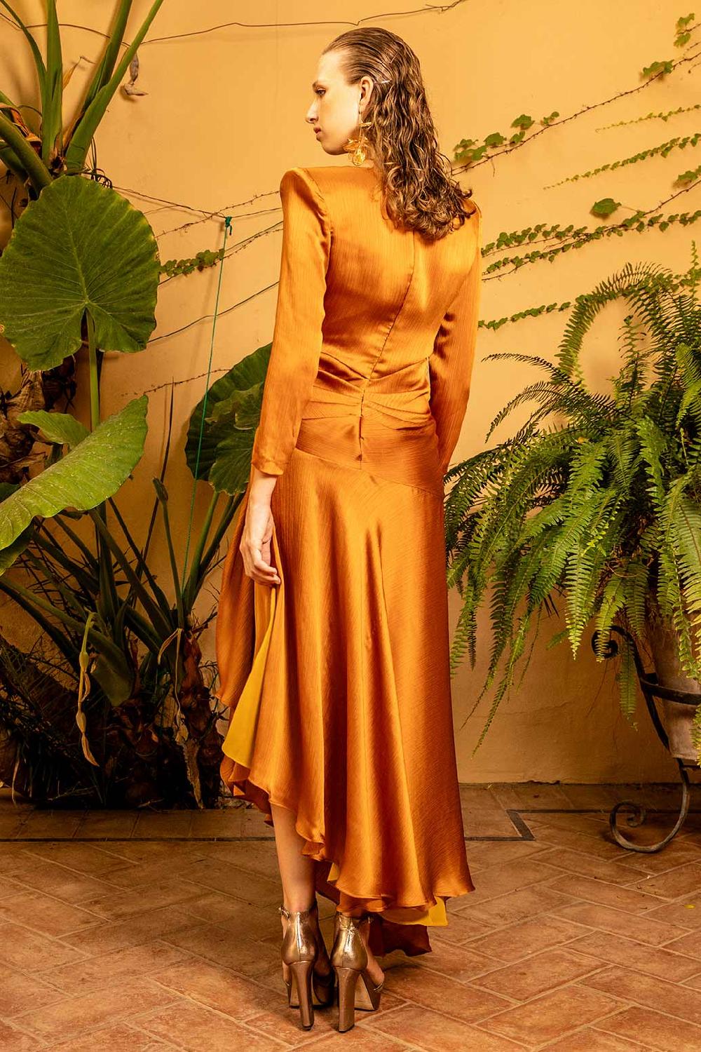 Colour Nude Vestido Oreta