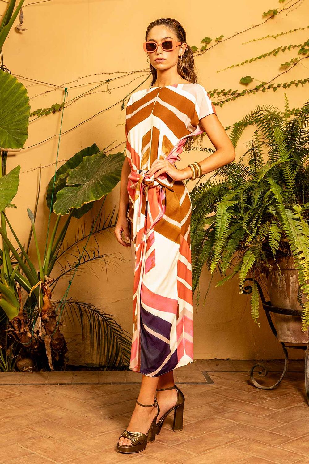 Colour Nude Vestido Samesh