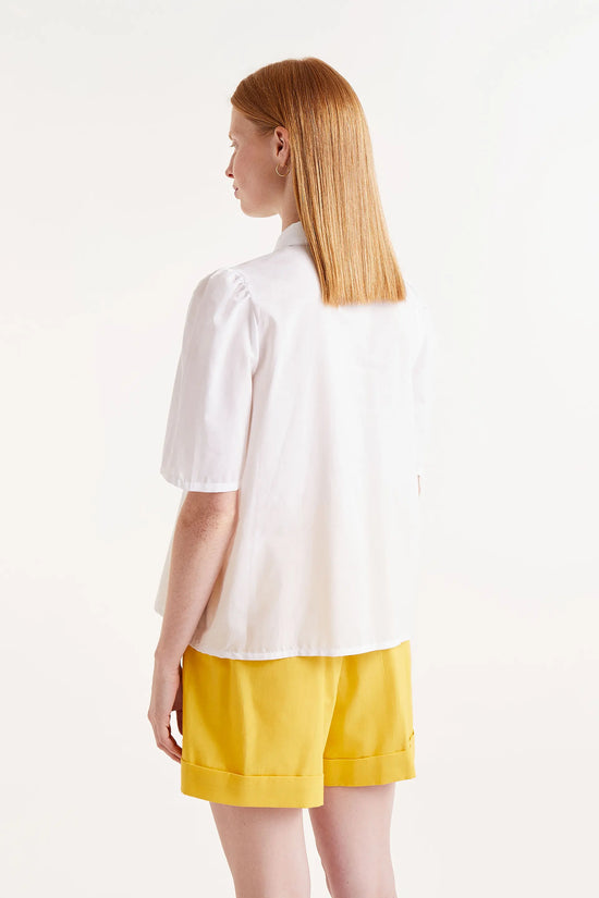 Compania Fantastica Camisa Manga Corta Estampado De Lunares Negros