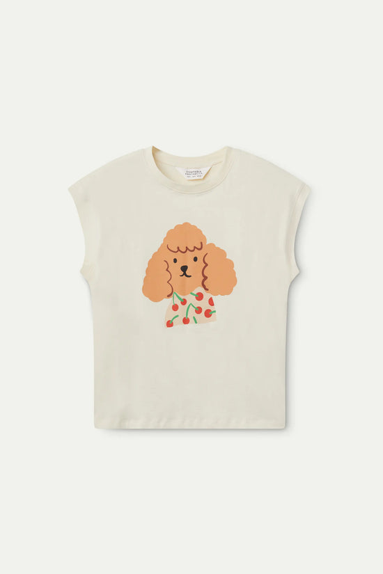 Compania Fantastica Camiseta Con Print De Perro Cerezas