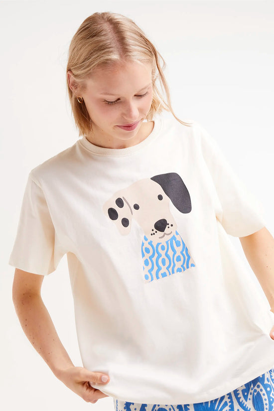 Compania Fantastica Camiseta Print De Perro Aquaria