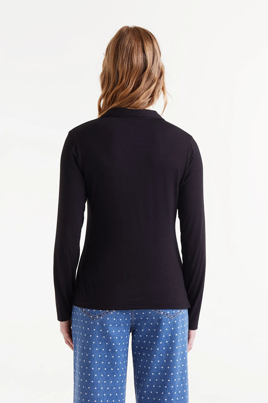 Compania Fantastica Camisa Ajustada Negra