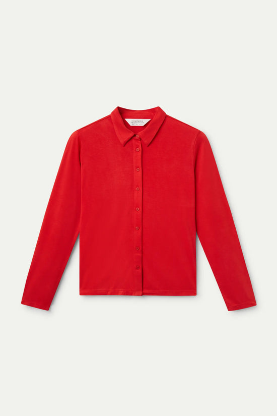 Compania Fantastica Camisa Ajustada Roja