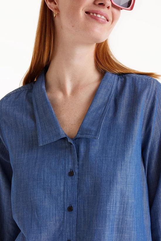 Compania Fantastica Camisa Vaquera Manga Larga