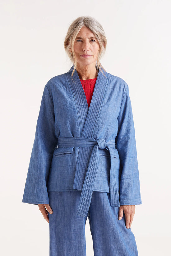 Compania fantastica Chaqueta kimono vaquera