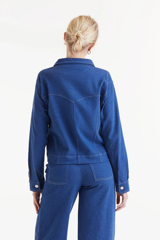 Compania Fantastica Chaqueta Vaquera Con Volantes